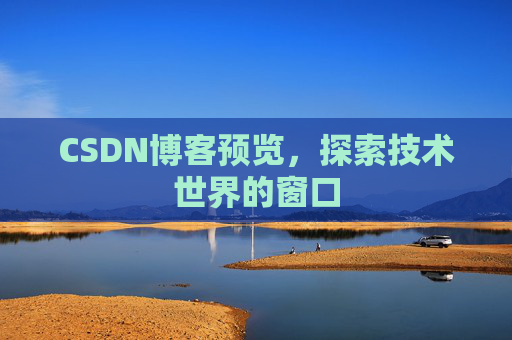 CSDN博客预览，探索技术世界的窗口